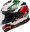 Shoei Z-8 Helmet Capriccio TC11 Green-Red