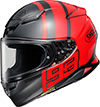Shoei Z-8 Helmet MM93 Collection Track TC1 Red-Grey