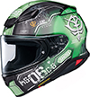 Shoei Z-8 Helmet MS-06C-6 Zaku-II TC4 Green-Black