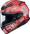 Shoei Z-8 Helmet MS-06S Zaku-II TC1 Red-Black