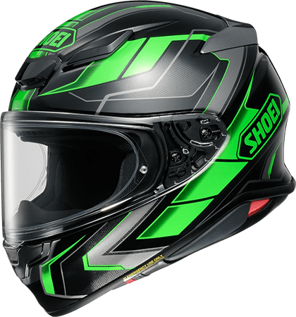 Shoei Z-8 Helmet Prologue TC4 Black-Green