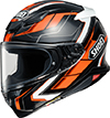 Shoei Z-8 Helmet Prologue TC8 Black-Orange
