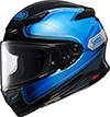 Shoei Z-8 Helmet Sheen TC2 Blue-Black