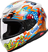 Shoei Z-8 Helmet Yagyo TC2 Blue-Orange
